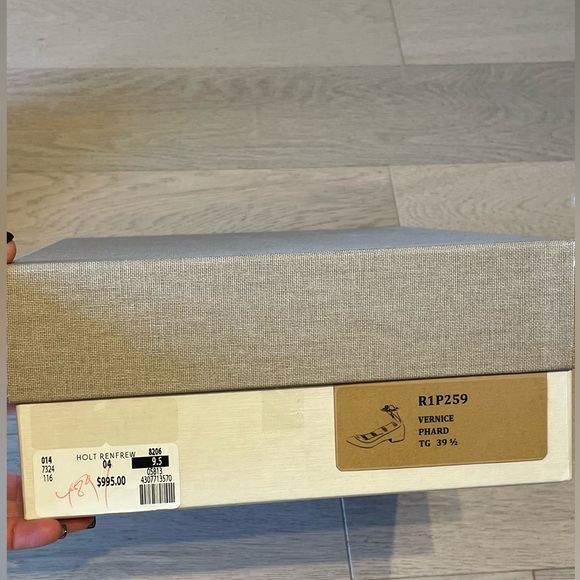 Francesco Russo Flats Sz. 39.5 BNIB - Picture 3 of 5